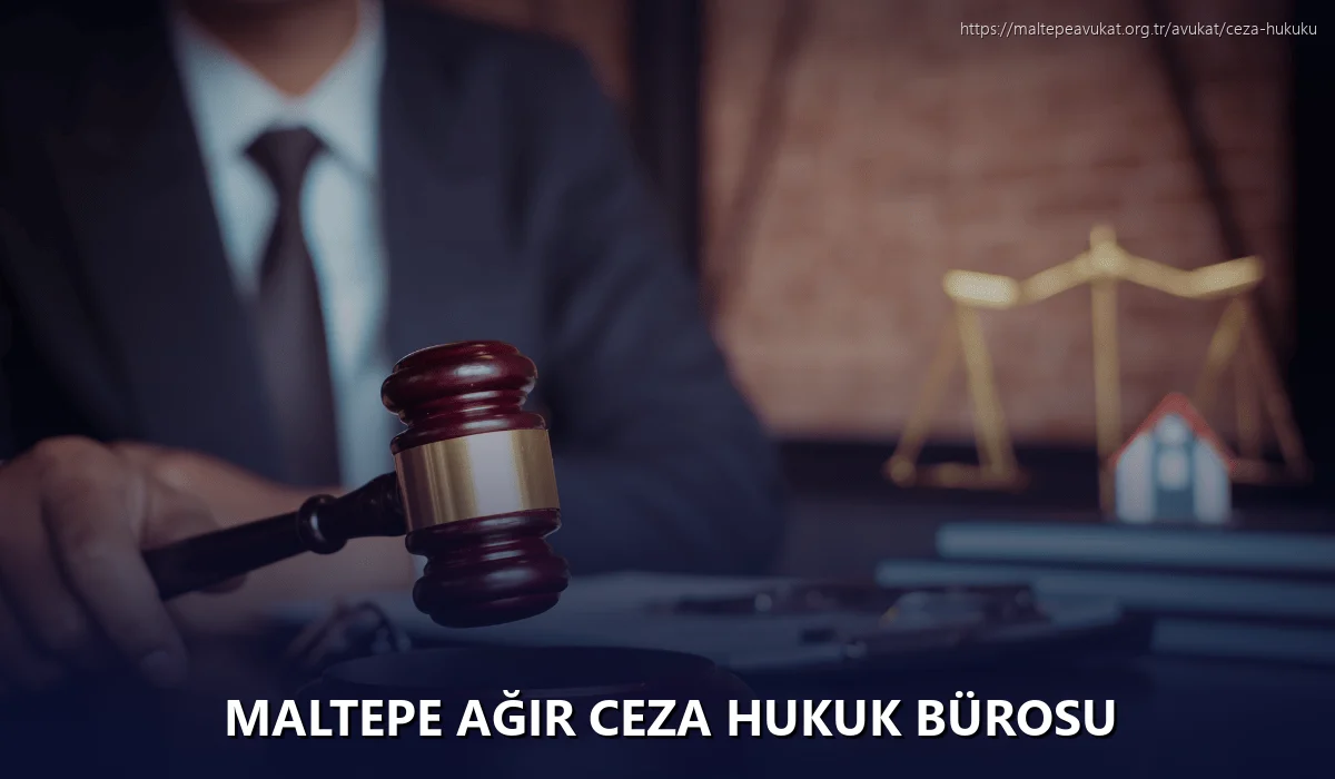 Maltepe Ağır Ceza Hukuk Bürosu
